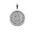 Dije De Plata Estrella De 12 Picos con cadena