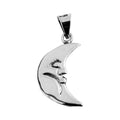 Dije De Plata Luna rostro