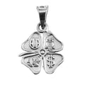 Dije De Plata 925 Trébol De La Suerte