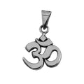 Dije De Plata Simbolo De Om Mediano