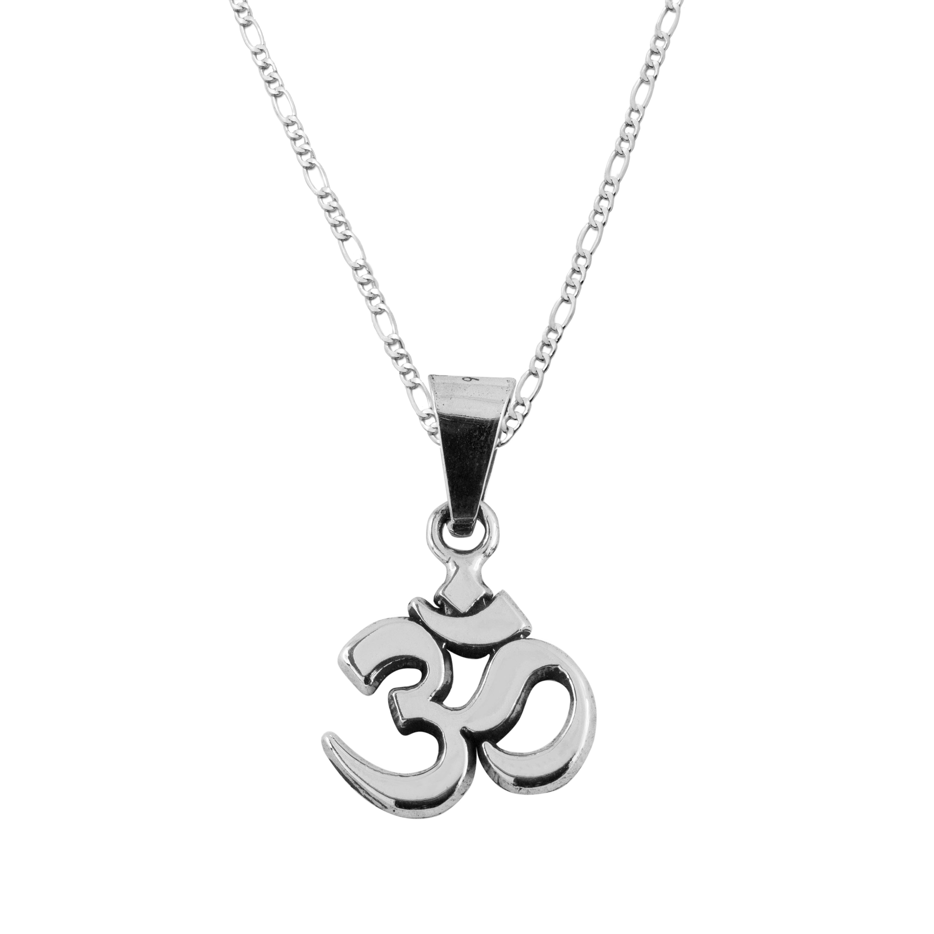 Dije De Plata 925 Om Chico con cadena