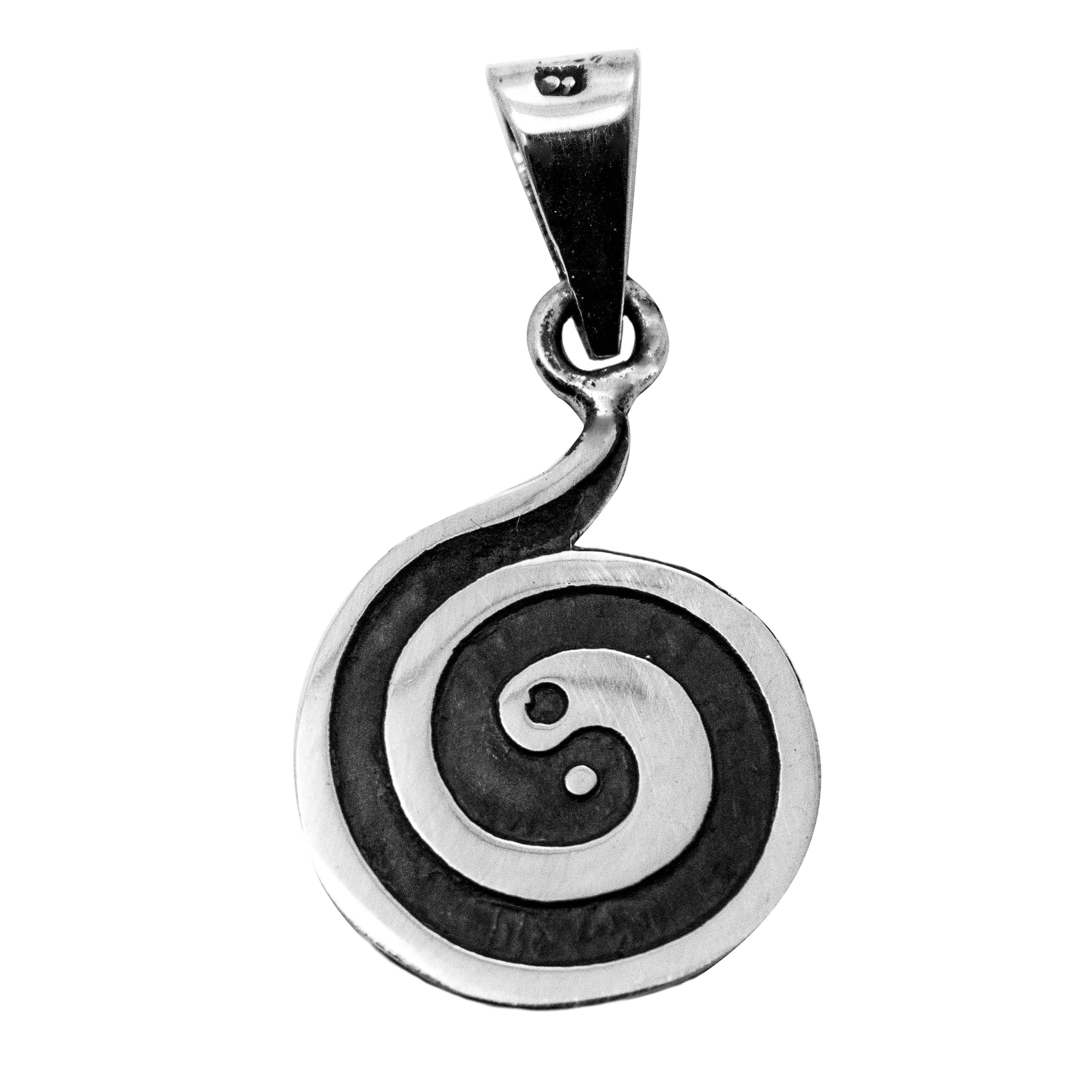 Dije De Plata Ying Yang Moderno