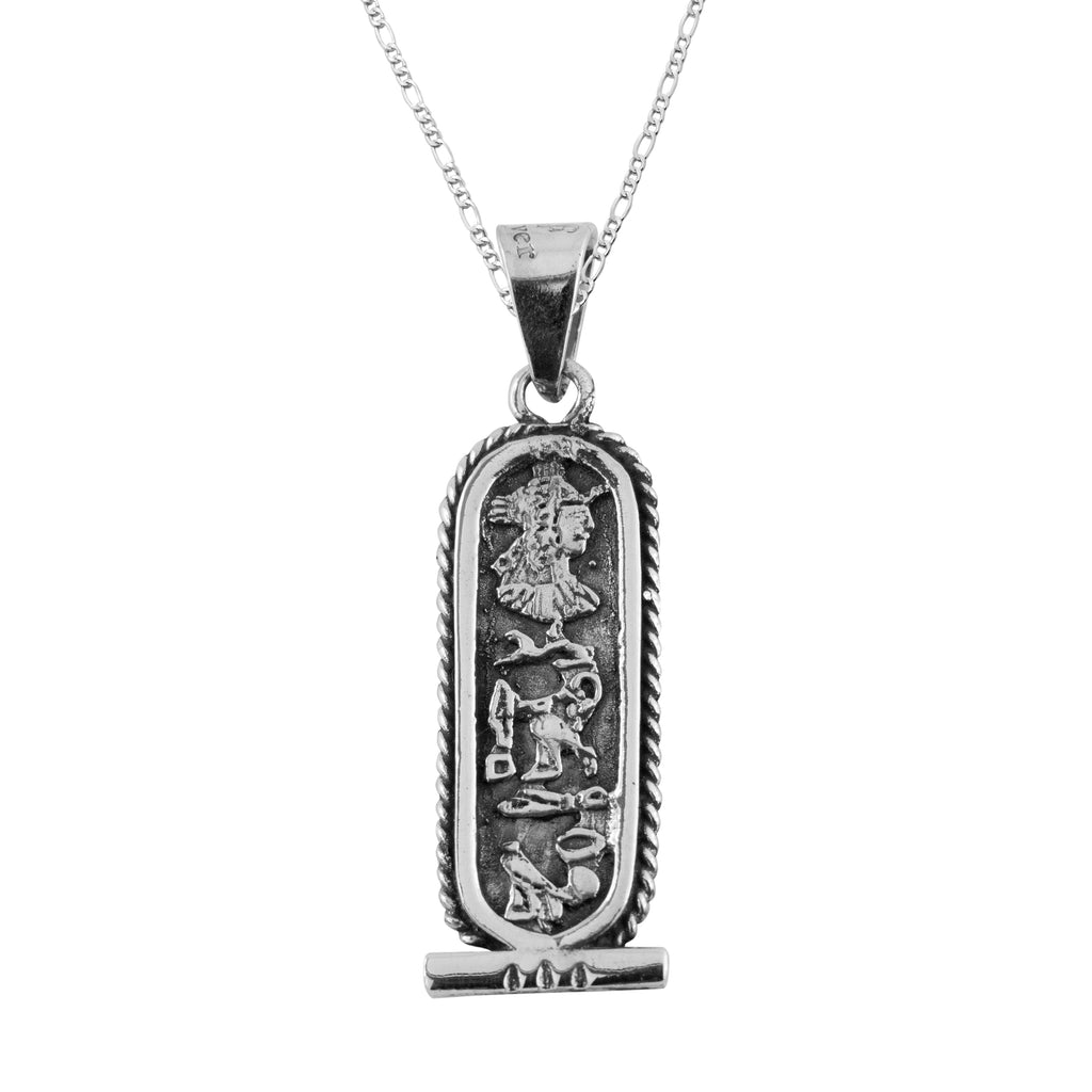 Dije De Plata .925 Tabla Egipcia con cadena